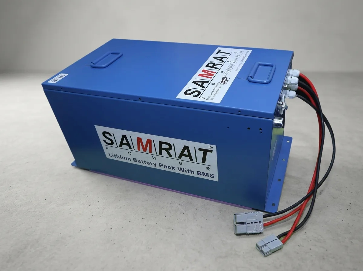 Samrat Power customized lithium battery pack with BMS